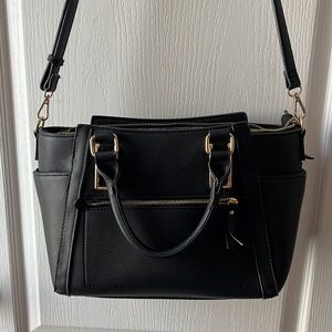 Miztique Tote Shoulder Purse - Black